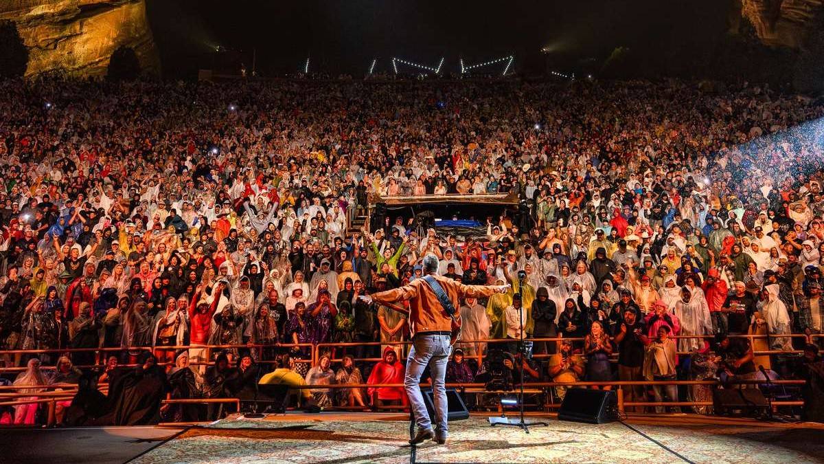 Eric Church Performs at Red Rocks, July 2025 - Photo Credit Anthony D’Angio