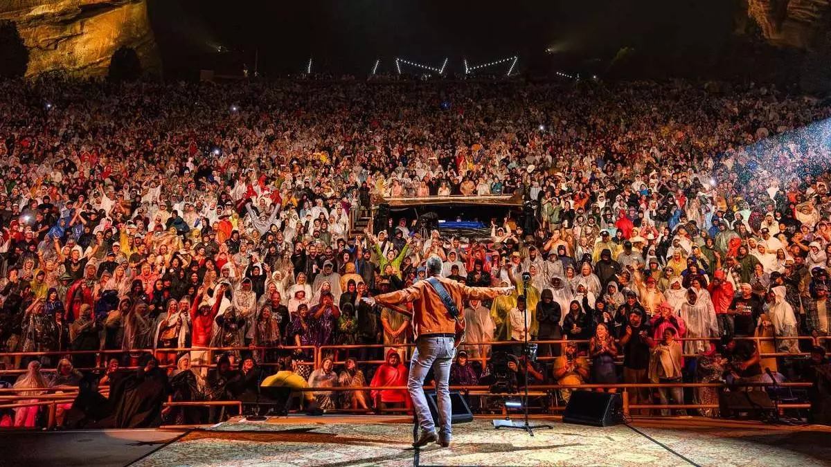 Eric Church Performs at Red Rocks, July 2025 - Photo Credit Anthony D’Angio