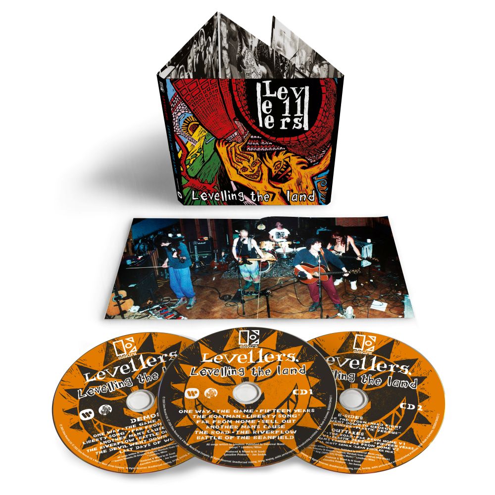 Levellers 'Levelling The Land' CD Packshot