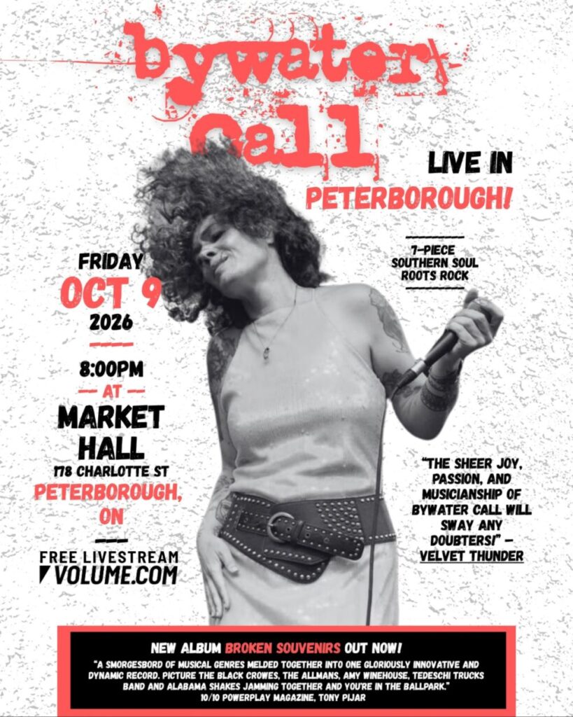 Bywater Call Livestream Concert Poster October 2026