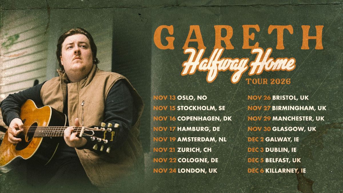 Gareth 'Halfway Home' 2026 Tour Dates Admat