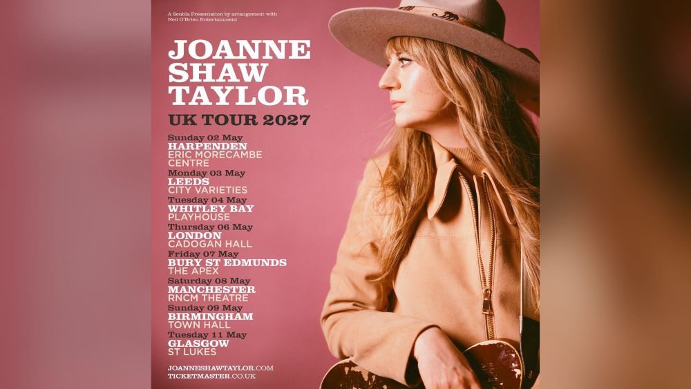 Joanne Shaw Taylor - UK Tour Poster May 2027_featured