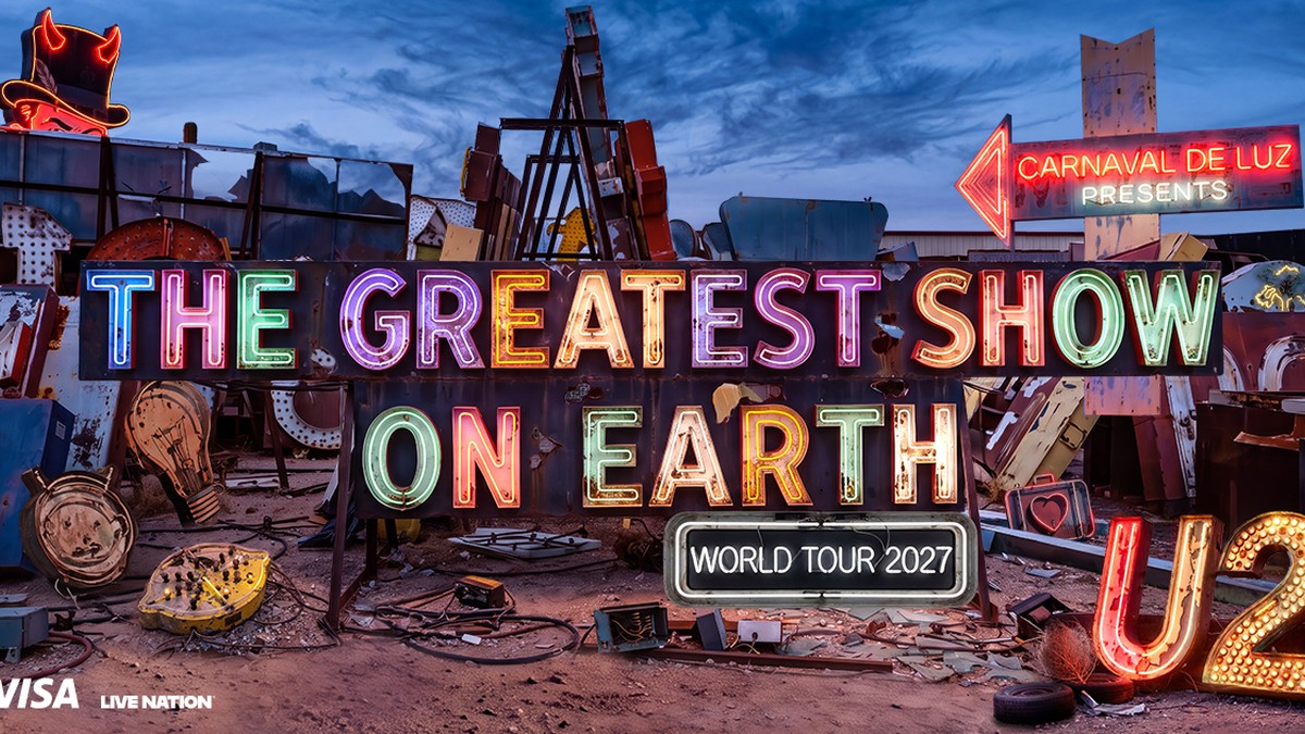 U2 Carnaval De Luz presents The Greatest Show On Earth World Tour 2027